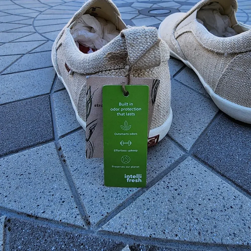Taos Dandy Hemp Vegan Slip On Canvas Sneakers 9 - Picture 9 of 13